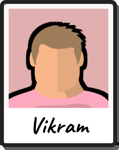 Vikram retrato