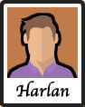 Harlan retrato