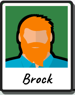 Brock portrait