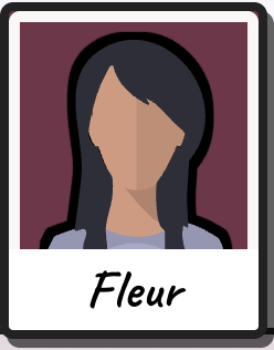 Fleur retrato