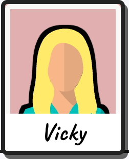 Vicky retrato