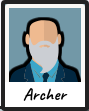 Archer retrato