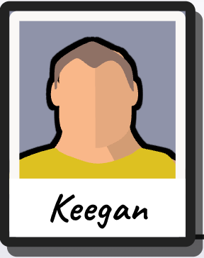 Keegan retrato