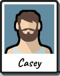 Casey retrato