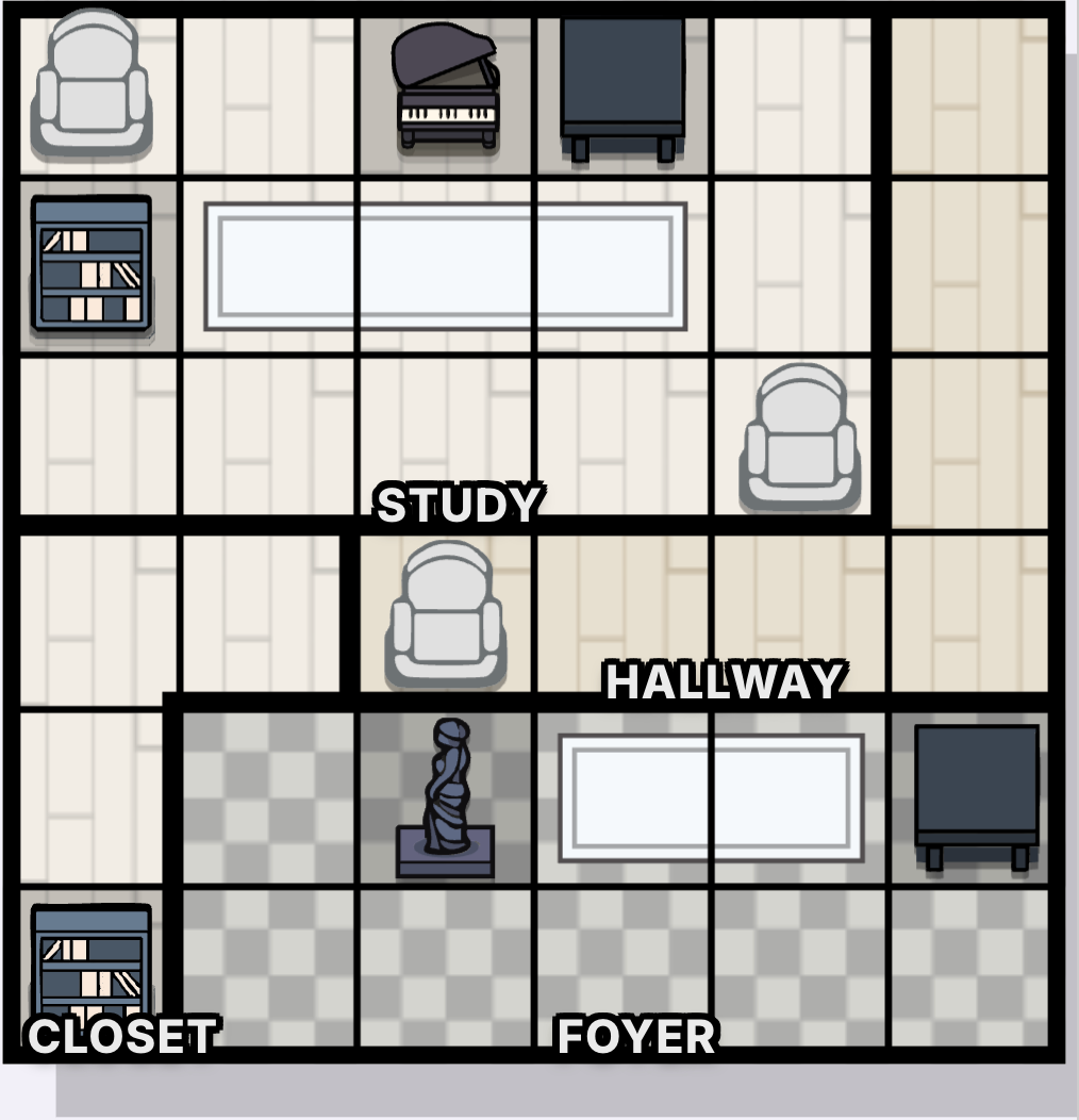 La clase de piano captura del tablero