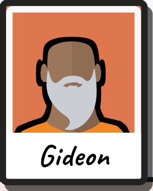 Gideon retrato