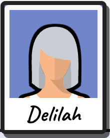Delilah retrato