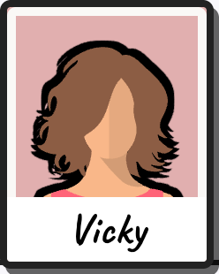 Vicky retrato