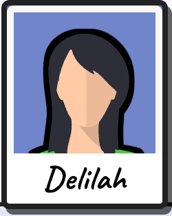 Delilah retrato