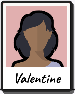 Valentine retrato