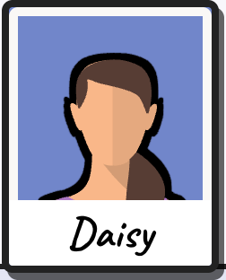 Daisy portrait