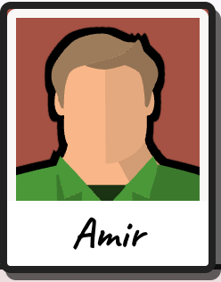 Amir portrait