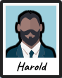 Harold retrato
