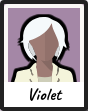 Violet retrato