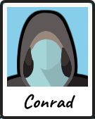 Conrad retrato