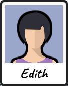 Edith retrato