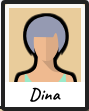Dina retrato