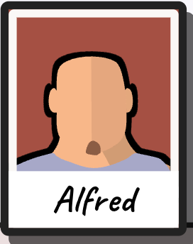 Alfred retrato