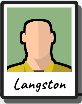 Langston retrato