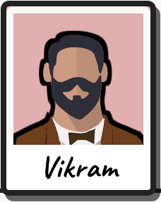 Vikram retrato