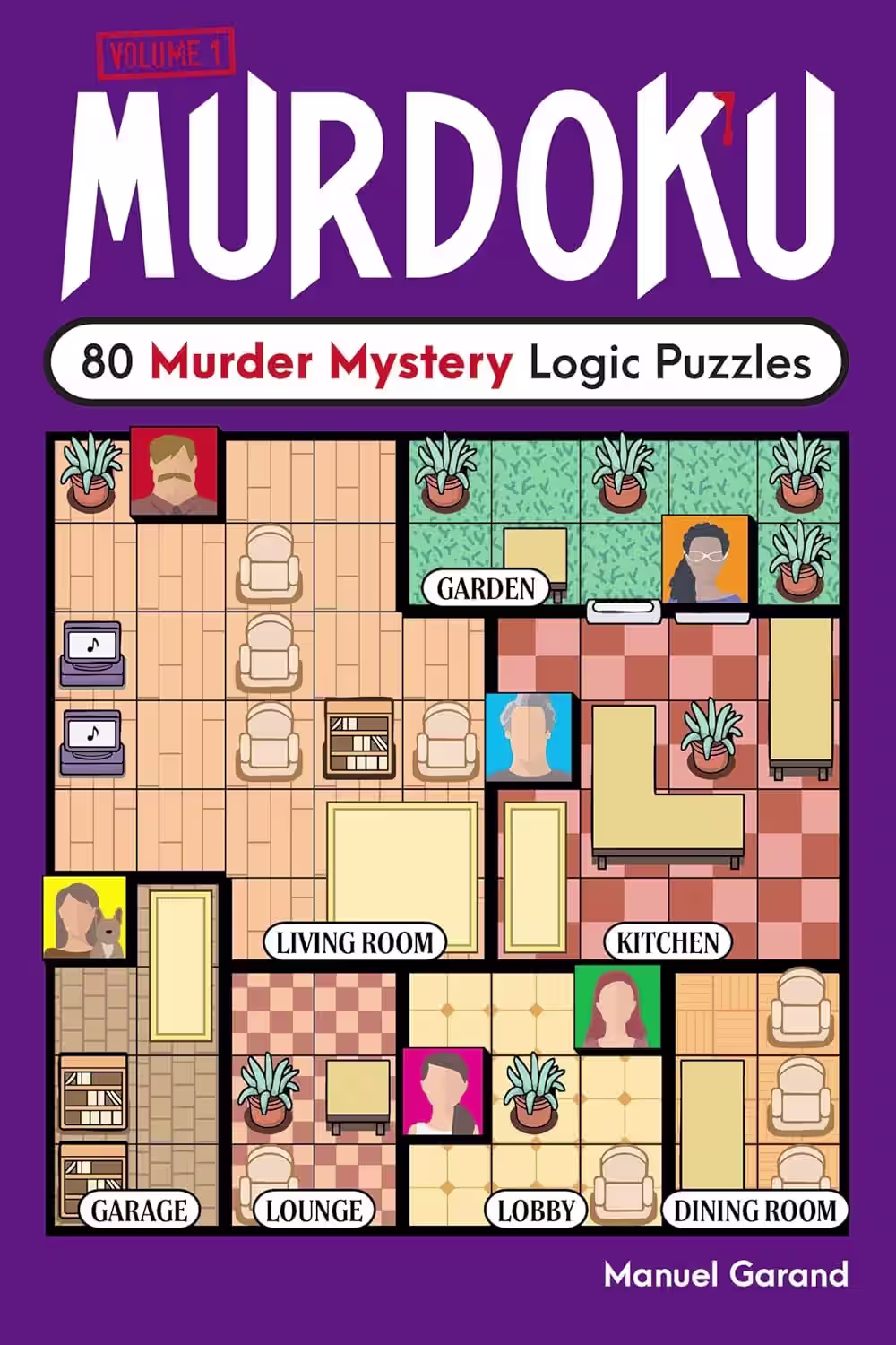 Portada morada oficial de Murdoku Libro 1