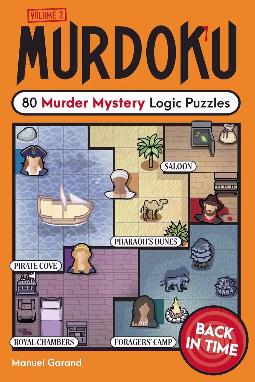 Portada oficial de Murdoku Libro 2 Back in Time