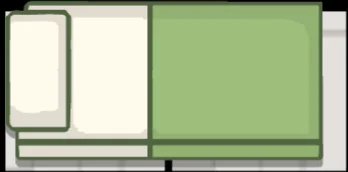 Bed board object icon