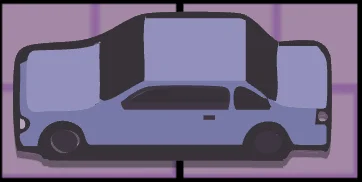 Car board object icon