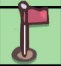 Flag board object icon