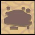 Puddle board object icon