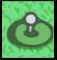 Golf Tee board object icon