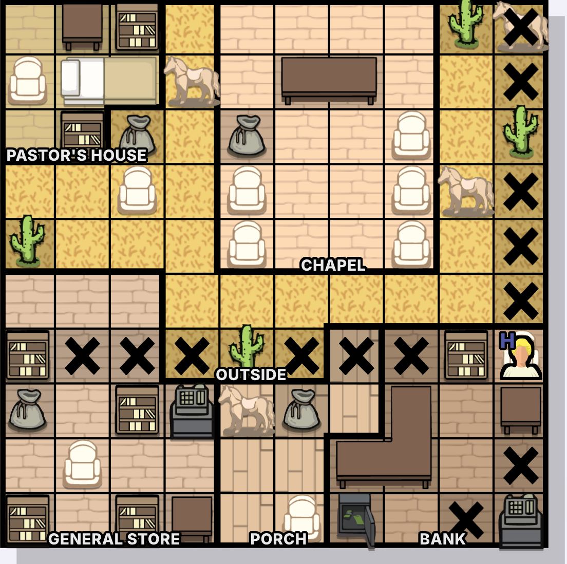 Frontier Town step 2