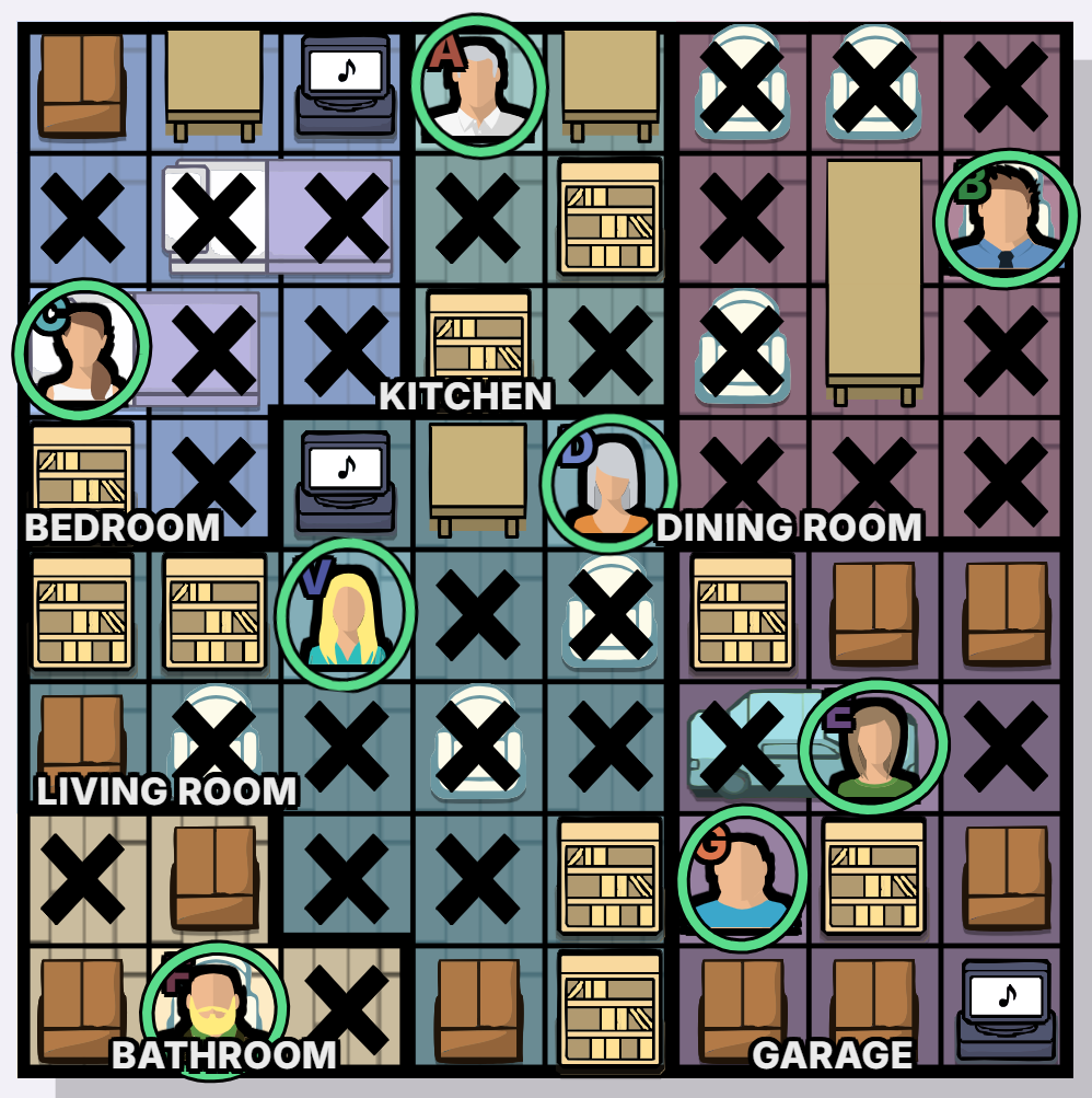 ため込み屋 Murdoku 解答 — 完成ボード